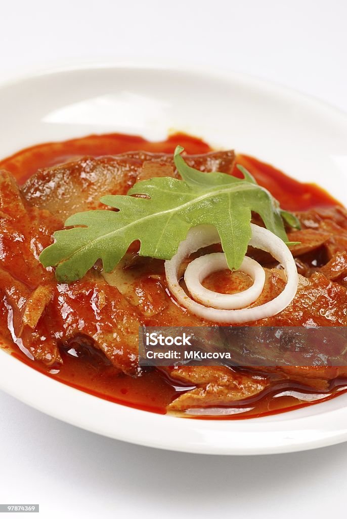 Thunfisch-Salat - Lizenzfrei Bunt - Farbton Stock-Foto