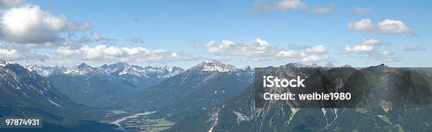 Panoramabergblick Tiroler Lechtaler Stockfoto und mehr Bilder von Alpen - Alpen, Berg, Berggipfel