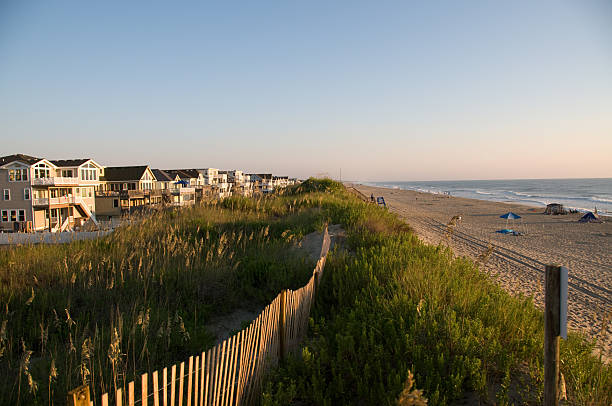 istock Beach Houses in the Outer Banks 97875581