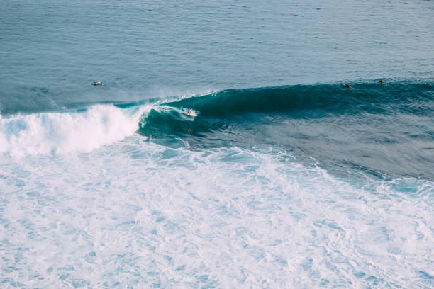 istock Ocean with big waves and surfing in Bali 978759452