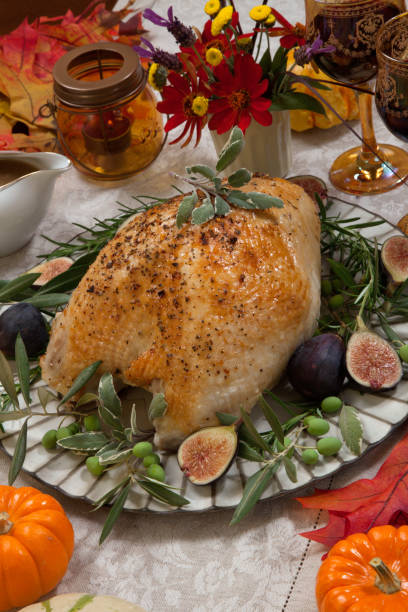 istock Mediterranean Style Whole Roasted Turkey Breast 978763052