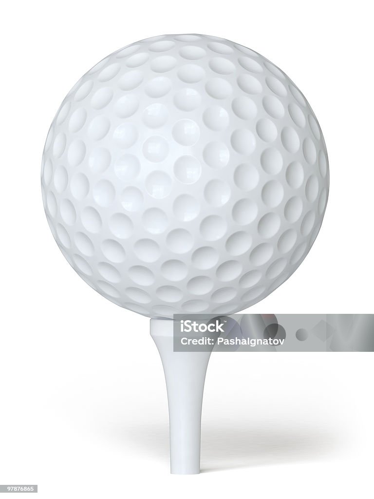 Pallina da Golf - Foto stock royalty-free di Attrezzatura sportiva