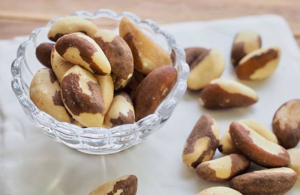 istock Brazilian nuts and glass bowl 978773396