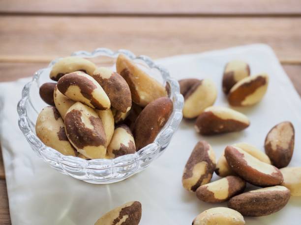 istock Brazilian nuts and glass bowl 978773404