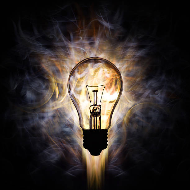Light bulb  tungsten image stock pictures, royalty-free photos & images