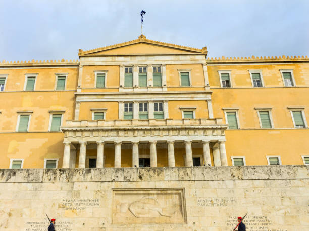 istock Changing Guard Tomb Unknown Soldier Athens Greece 978803206