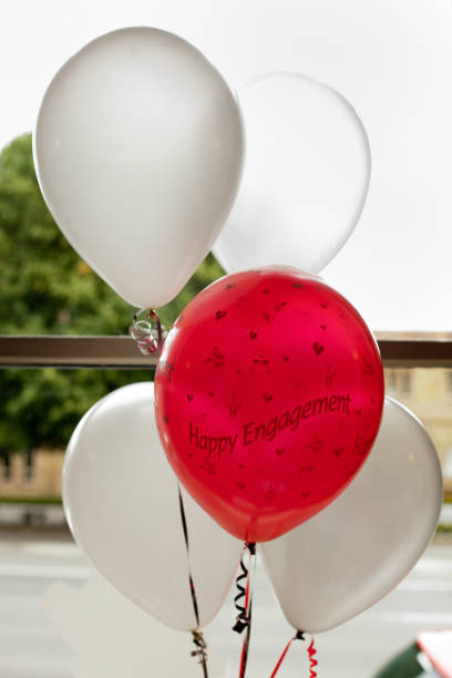 istock Happy engagement decorative balloons 978805044
