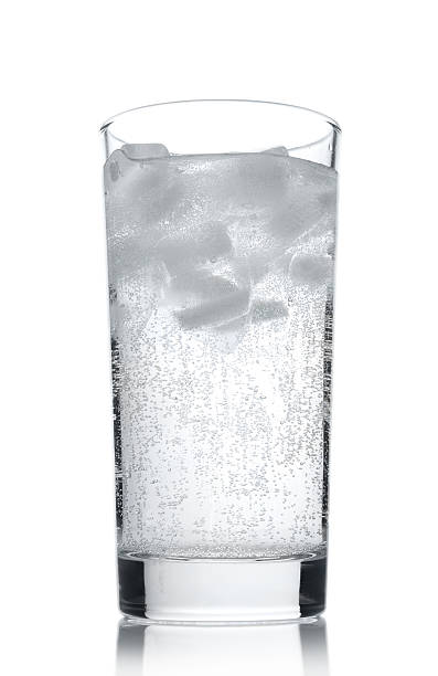 istock Water in a glass with ice 97881802