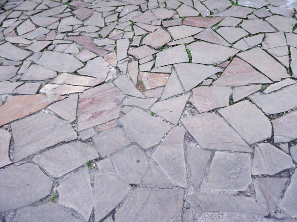 istock Texture of natural stone material and brick masonry walls 978823450