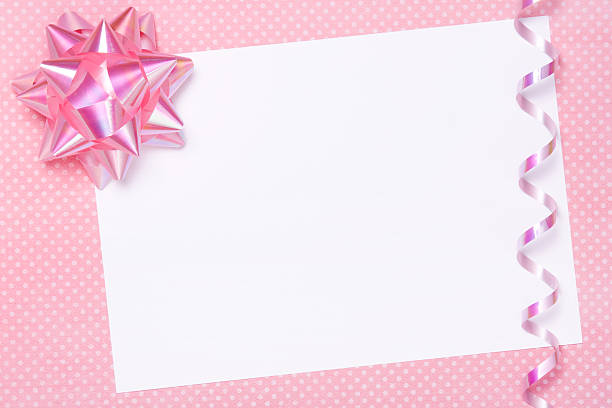 istock Blank party invite or gift tag 97883542