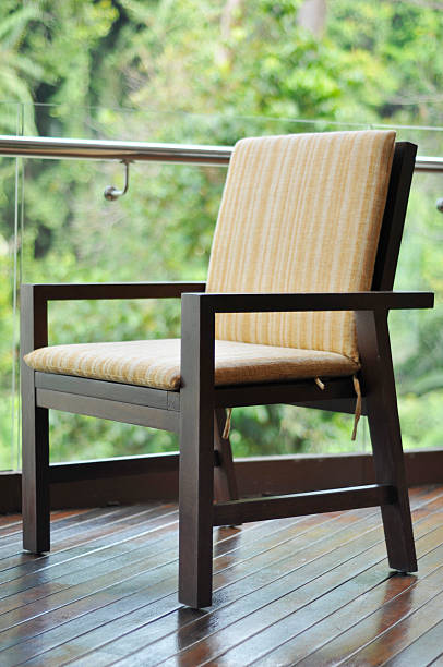 istock Cushion chair in the jungle 97883754