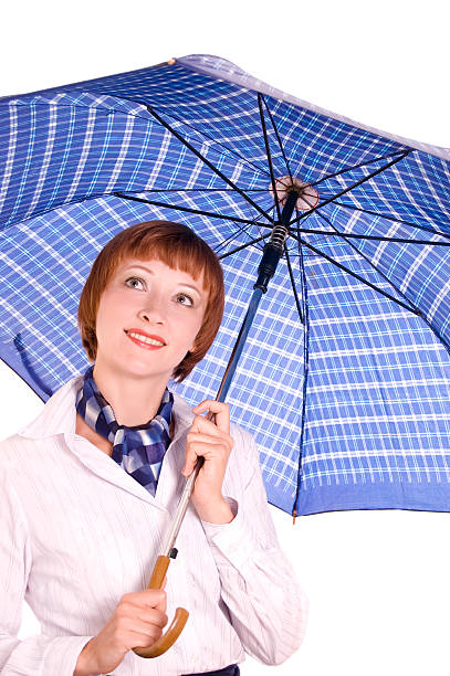 istock Girl with an umbrella. 97884500