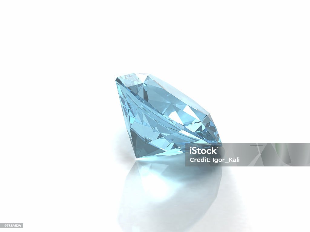 Blue topaz  Blue Stock Photo