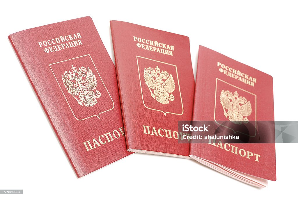 Русская passport - Стоковые фото Без людей роялти-фри