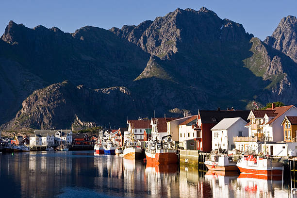 istock Henningsvaer Harbour in Lofoten 97885349