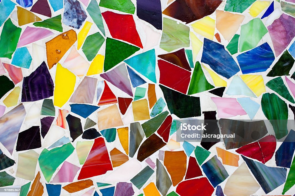 Multicolored mosaico - Royalty-free Abstrato Foto de stock