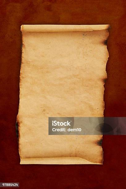 Retro Series Stock Photo - Download Image Now - Paper Scroll, Papyrus Paper, Torah