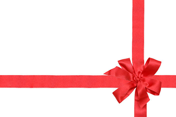 istock Gift red ribbon and bow 97887274