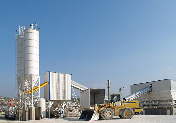concrete plant  cement factory stock pictures, royalty-free photos & images