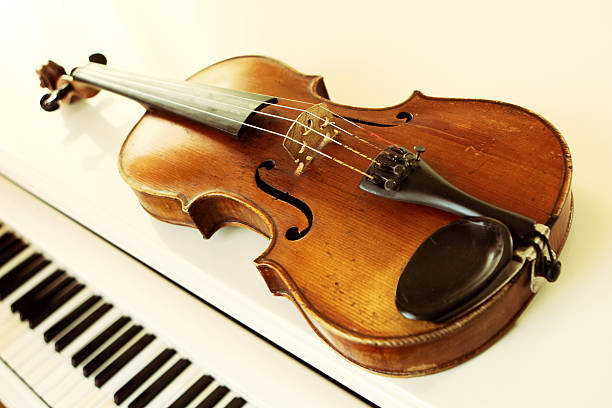 istock violin and piano keys 97888384