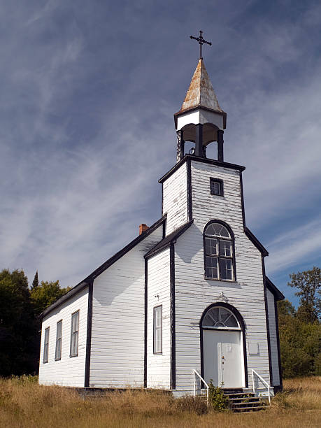 istock White Country Church 97890463