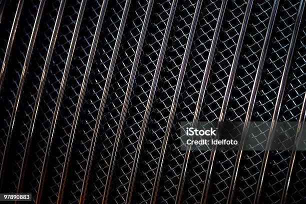 Closeup Of The Dark Colored Grill Of A Car Stock Photo - Download Image Now - Car, Vehicle Grille, Machine Part