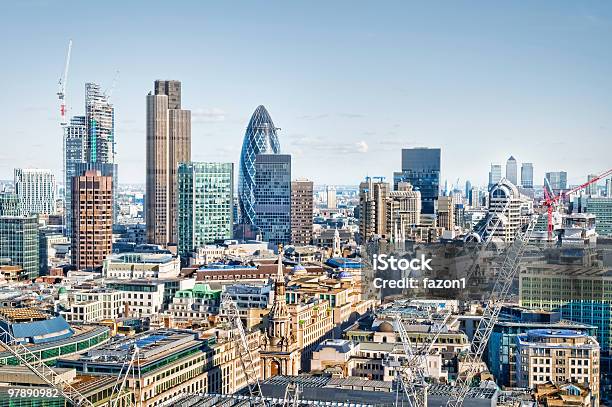 City Di Londra - Fotografie stock e altre immagini di Affari - Affari, Affari internazionali, Ambientazione esterna