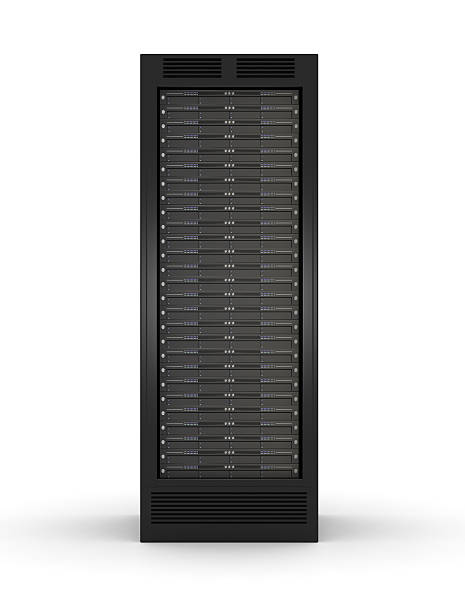고성능 서버 - network server computer tower rack 뉴스 사진 이미지