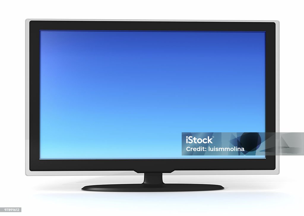 TV de alta definição ou do Monitor Lcd - Foto de stock de Equipamento royalty-free