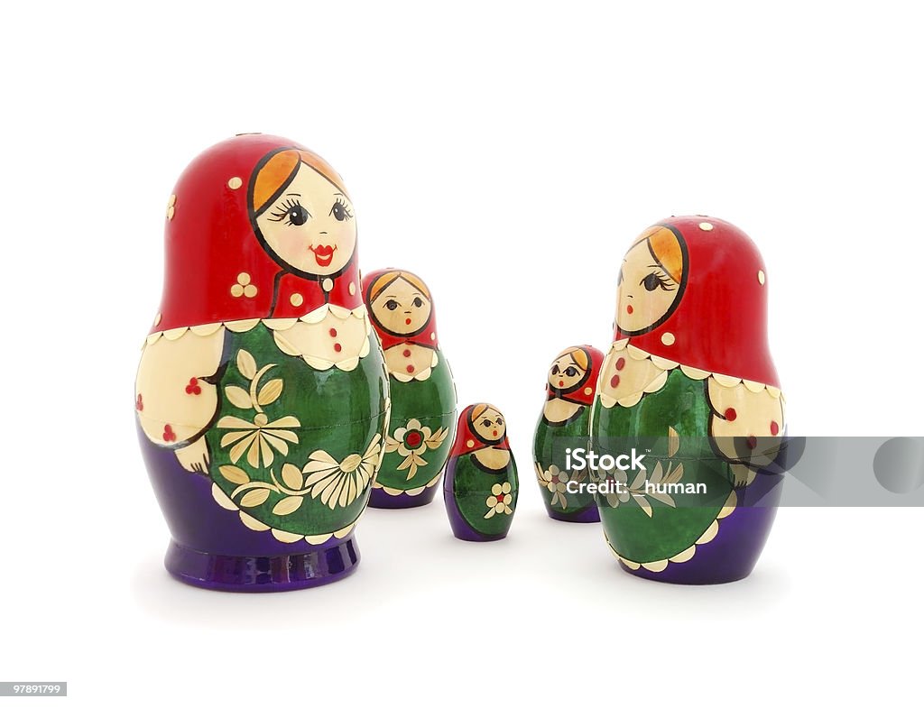 Русский вложенные Dolls - Стоковые фото Без людей роялти-фри