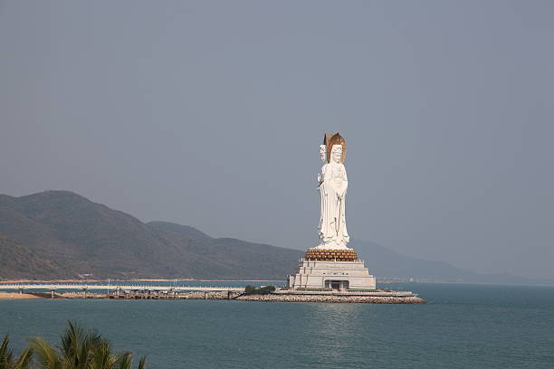 istock The statue of kwan-yin in nanshan temple 97892805
