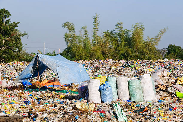 Landfill stock photo