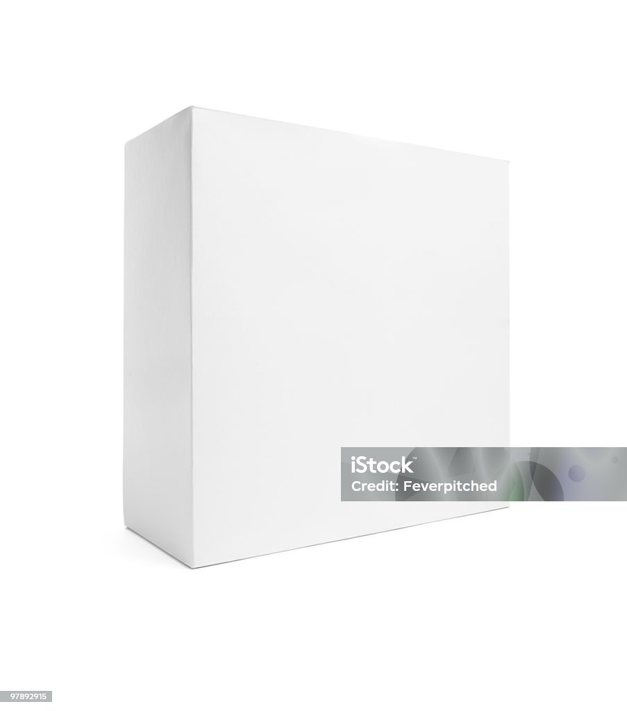 Cuadro en blanco Aislado en blanco - Foto de stock de Blanco - Color libre de derechos
