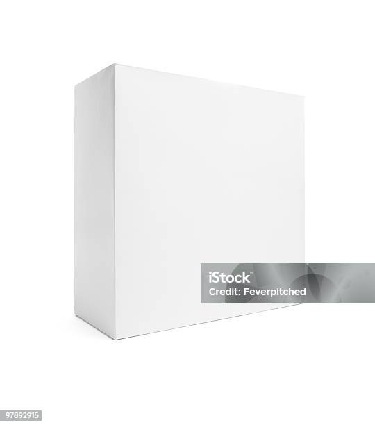 Puste Białe Pudełko Puste - zdjęcia stockowe i więcej obrazów Bez ludzi - Bez ludzi, Białe tło, Biały