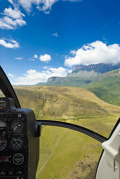 istock Auyan Tepuy table top mountain 97893401