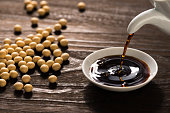 Soy sauce is a traditional fermented Seasonings, used in Asia.