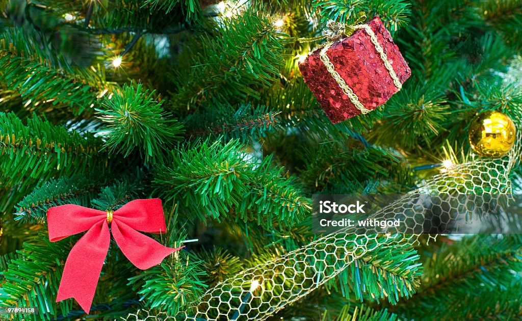 рождественские украшения елки - Стоковые фото Без людей роялти-фри