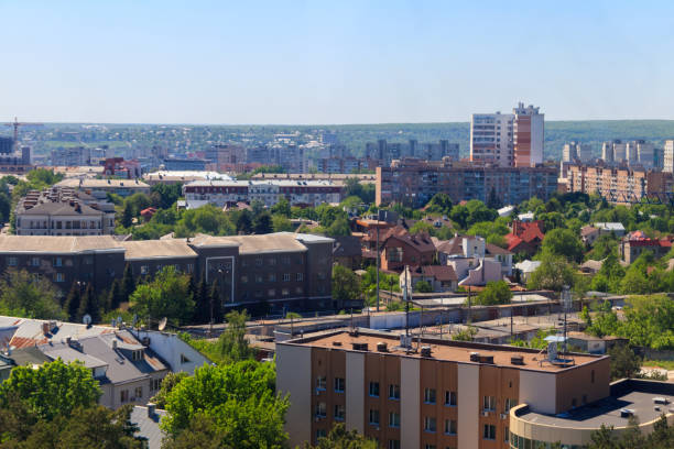 istock Aerial view on the Kharkiv city in Ukraine 978943458