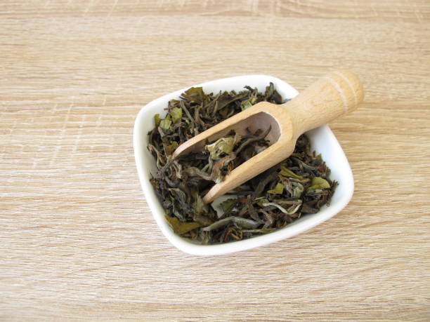 istock White tea Darjeeling from North India on wooden board 978958406