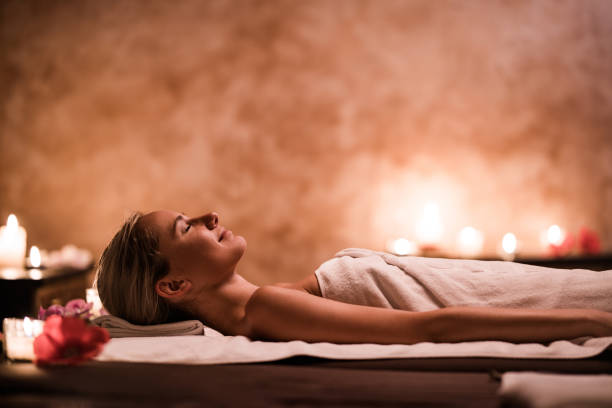 istock Enjoying in serene moments at beauty spa! 978969922