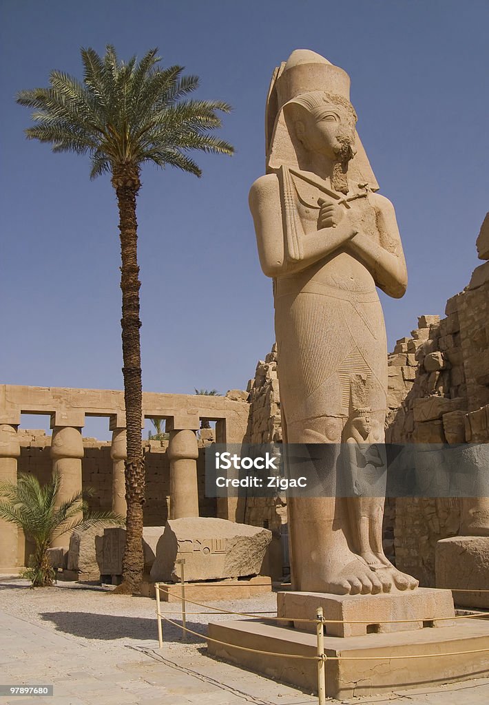 Ramses II estatua - Foto de stock de Amón libre de derechos