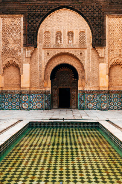 istock colorful ornamental tiles at moroccan courtyard 978978064