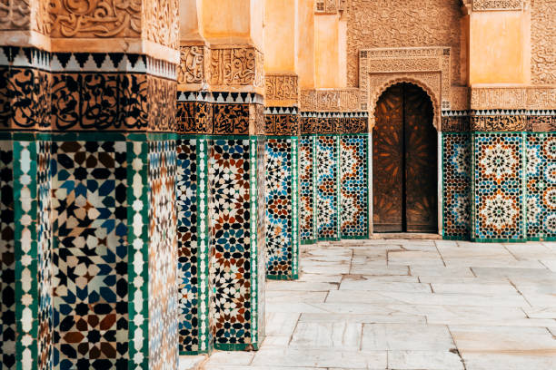 istock colorful ornamental tiles at moroccan courtyard 978978102
