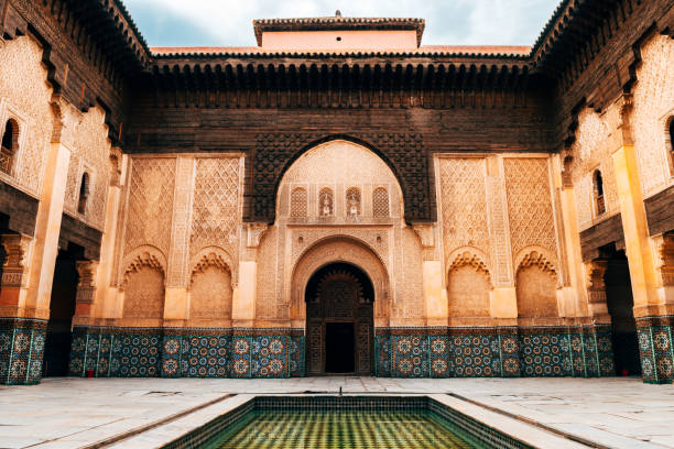 istock colorful ornamental tiles at moroccan courtyard 978978132