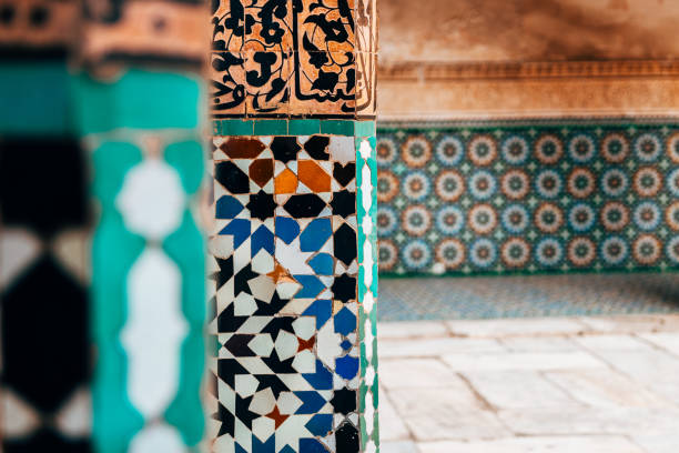 istock colorful ornamental tiles at moroccan courtyard 978978166