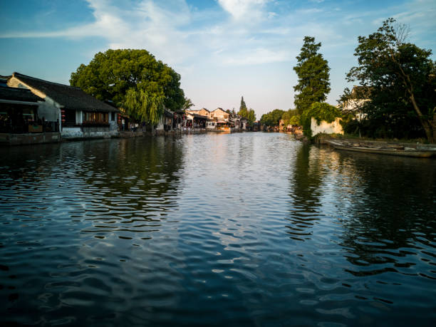 istock Xitang ancient water town, China 978989176