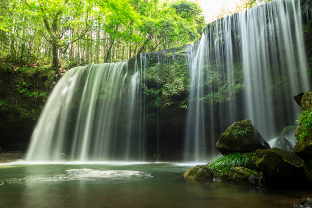 istock NABE-GA-daki, Nabi-ga-waterfall, Kumamoto Japan 978996384