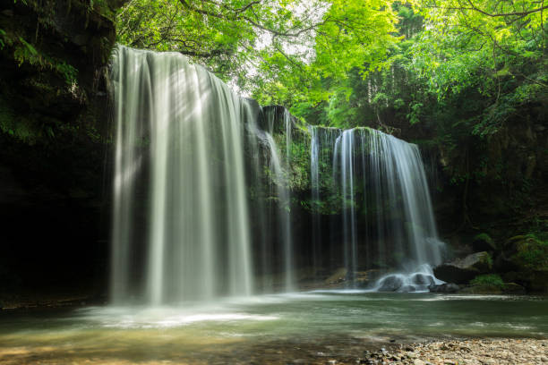 istock NABE-GA-daki, Nabi-ga-waterfall, Kumamoto Japan 978996424