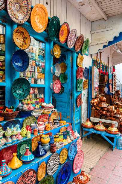 istock colorful crockery at moroccan shop 978997556