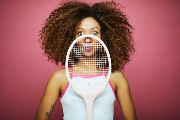 Beautiful young woman with afro, summer time.